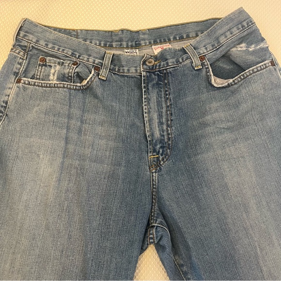 Lucky Brand Straight Leg Short Inseam Light Blue Jeans B8/27 - Picture 2 of 15